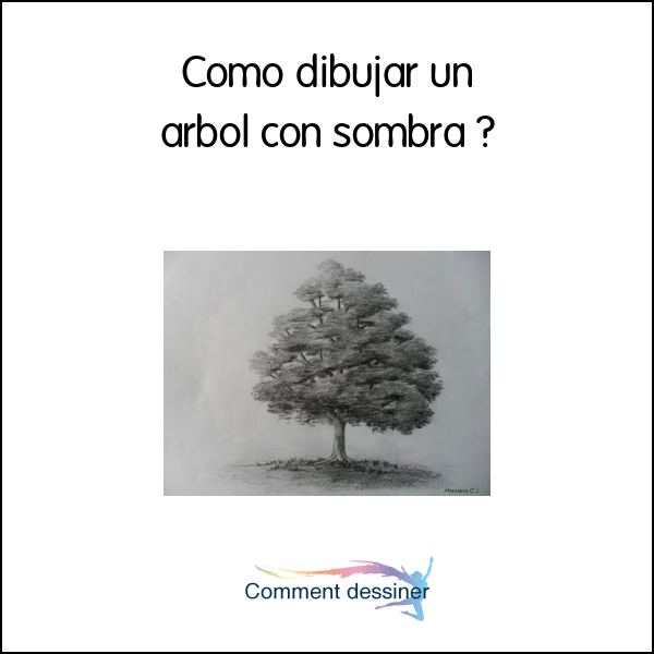 Como dibujar un arbol con sombra